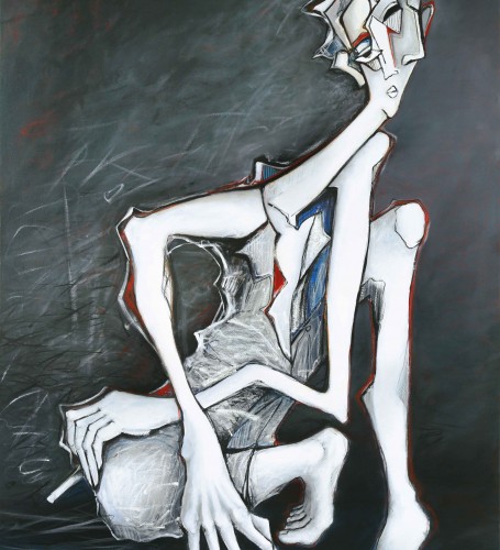 Bewildered - 140 x 100 cm - Acrylic on canvas - 2014