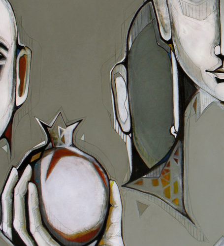La Volonté d'un Peuple (Detail) - 100 x 200 cm - Acrylic on canvas - 2020