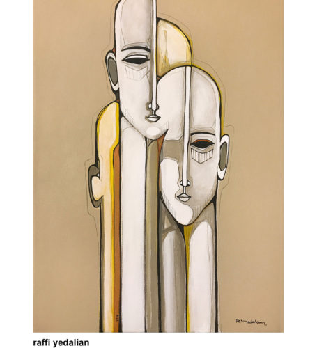 Friendship III - 70 x 50 cm - Acrylic on canvas - 2018