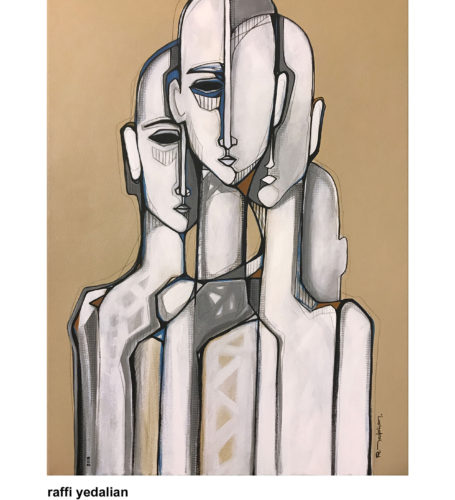 Friendship V - 70 x 50 cm - Acrylic on canvas - 2018