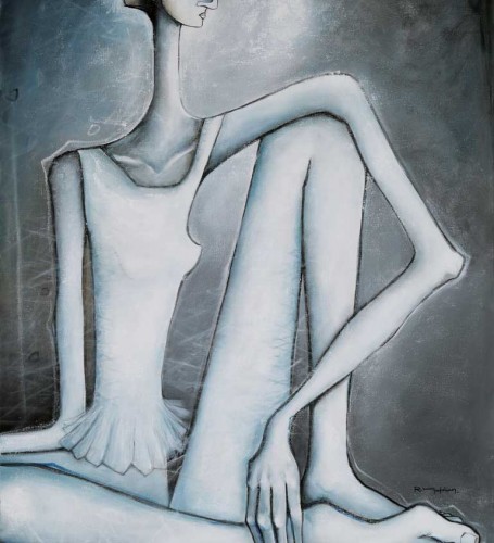 The Ballerina - 140 x 100 cm - Acrylic on canvas - 2014