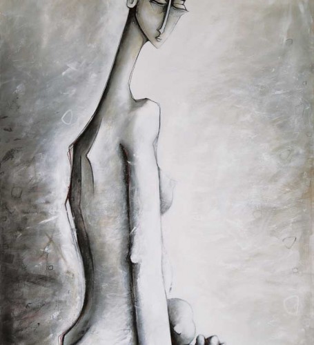 The Mother -230 x 130 cm - Acrylic on canvas - 2014