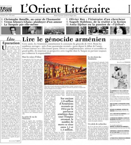 L'Orient Litteraire  - March 5-2015