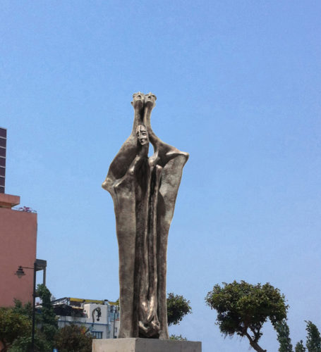 Monument of Gratitude - 4.25m - Bronze - Gemmayze Pasteur Street, Beirut - 2015