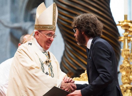 H.H. Pope Francis - St. Peter's Basilica - Vatican - April 12 - 2015